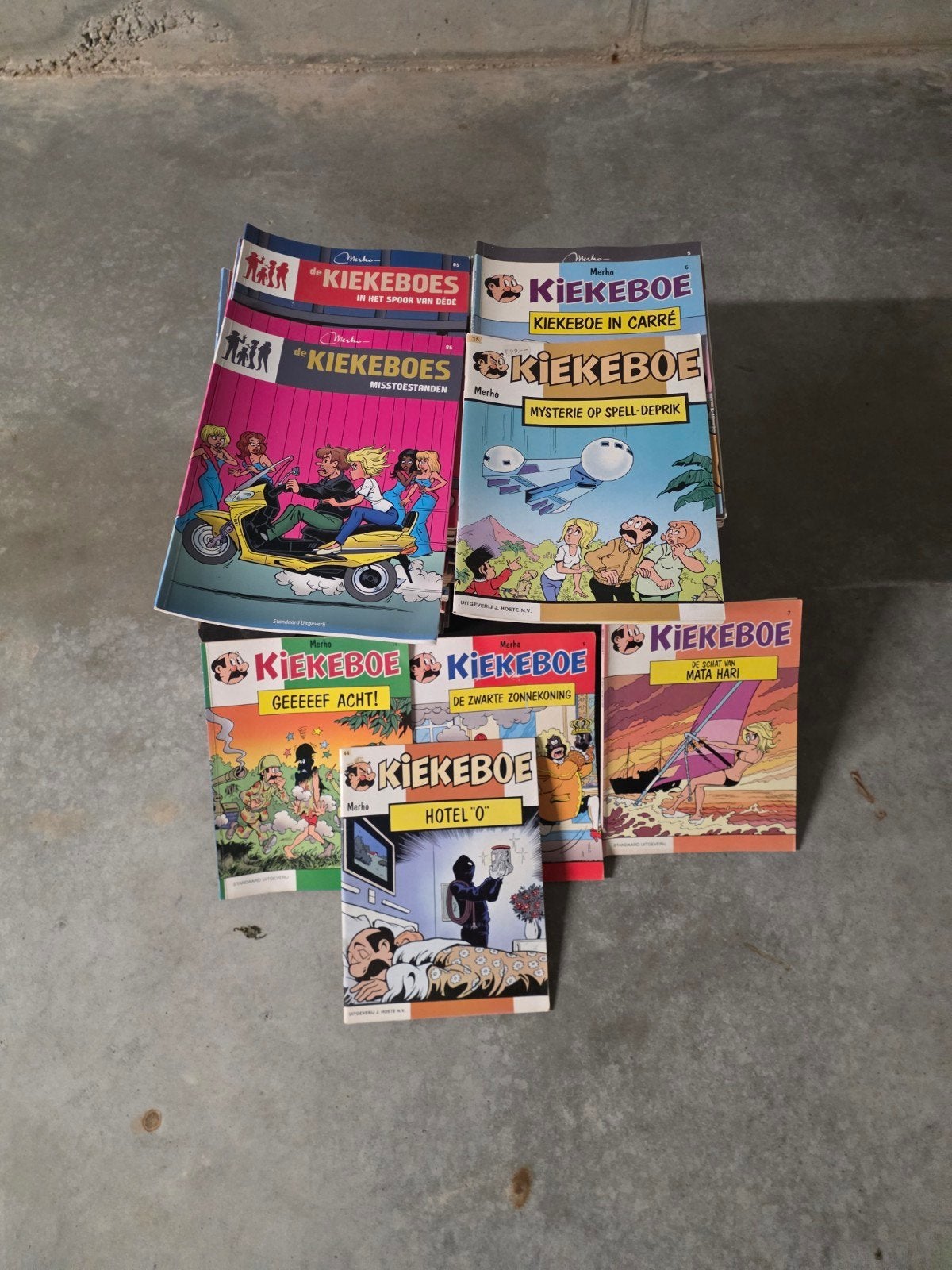 strips Kiekeboe, Enlèvement