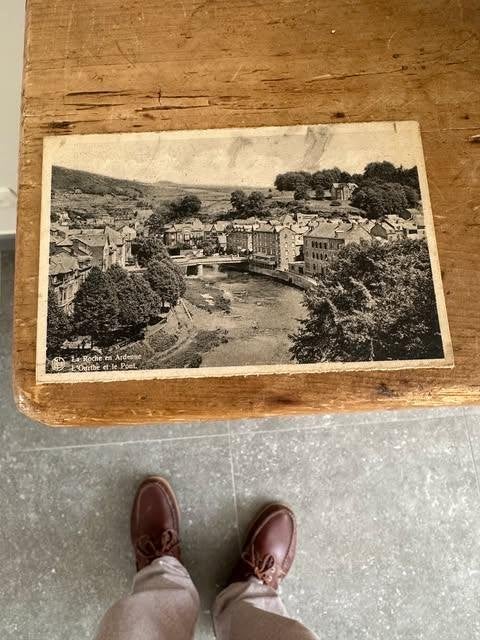 carte postale la Roche en Ardenne l'Ourthe et le pont, Verzamelen, Ophalen of Verzenden, Ongelopen, Luxemburg