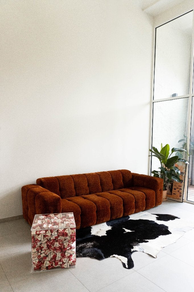 TE KOOP - JUNTOO ZETEL 3-ZIT, Ophalen, 250 tot 300 cm, 100 tot 125 cm, Driepersoons