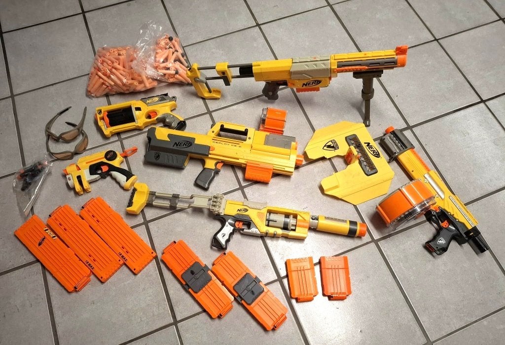 Nerf guns – urenlang speelplezier!, Kinderen en Baby's, Speelgoed | Buiten | Actiespeelgoed, Ophalen, Zo goed als nieuw