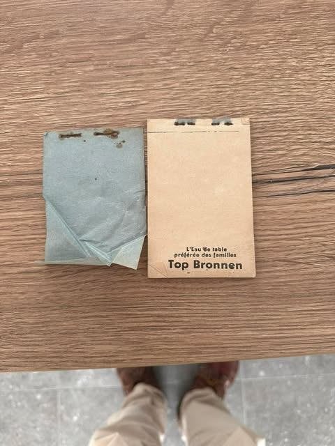 nota brochure carnet Principales sources, Collections, Info@topbronnca.ge, Enlèvement, Utilisé, Top bronnen