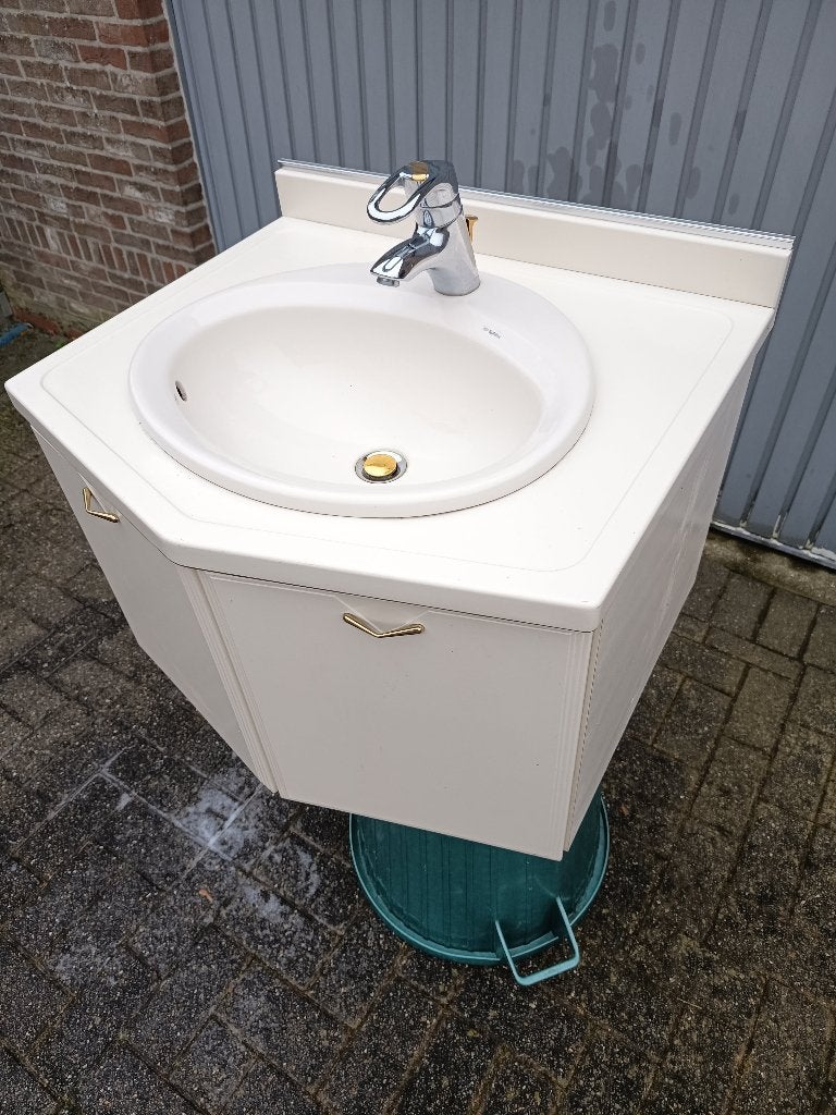 inbouw wastafel, Doe-het-zelf en Bouw, Sanitair, Ophalen, Gebruikt, Wastafel