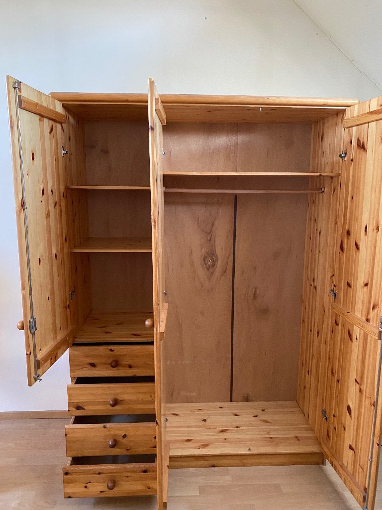 Armoire, Maison & Meubles, Scandinavisch, 100 à 150 cm, Utilisé, Avec tablette(s)
