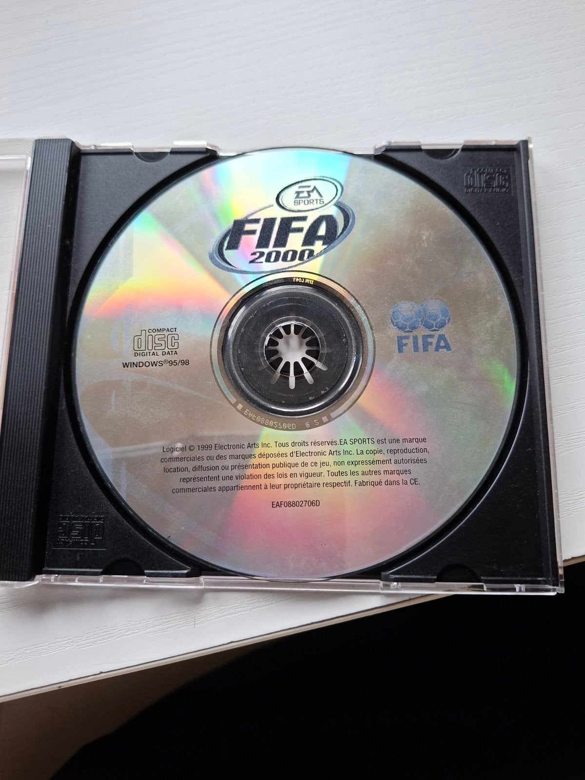 CD-ROM-jeul FIFA 2000, Games en Spelcomputers, Ophalen, Gebruikt
