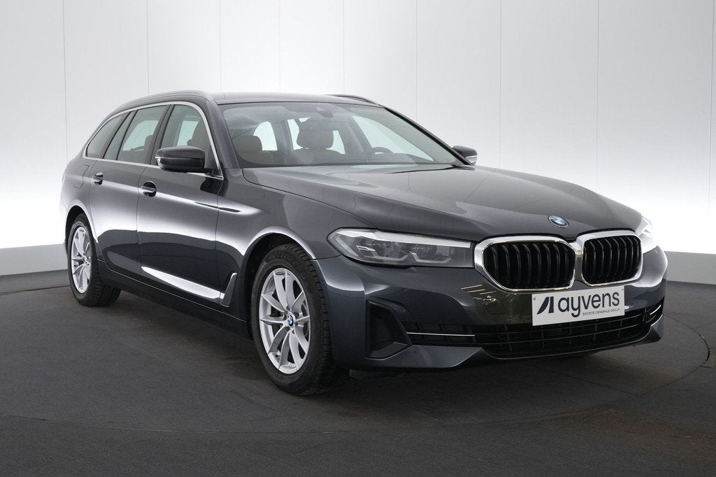 (2CNZ552) BMW 5 TOURING, Argent ou Gris, Entreprise, Carnet d'entretien, Automatique