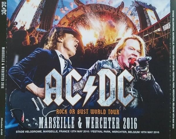 4 cd's - AC/DC — Marseille en Werchter 2016, Cd's en Dvd's, Verzenden, Nieuw in verpakking, Rock-'n-Roll