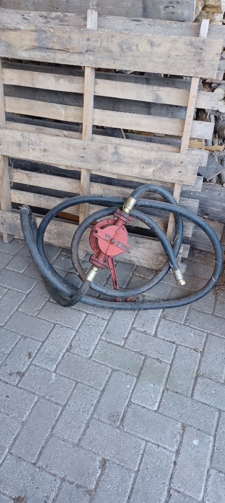 handzwengel  rotatiepomp, Doe-het-zelf en Bouw, Ophalen, Gebruikt