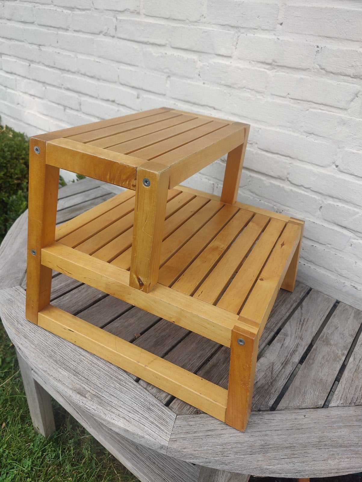 opstapbankje ikea, Jardin & Terrasse, Tables de pique-nique, Enlèvement