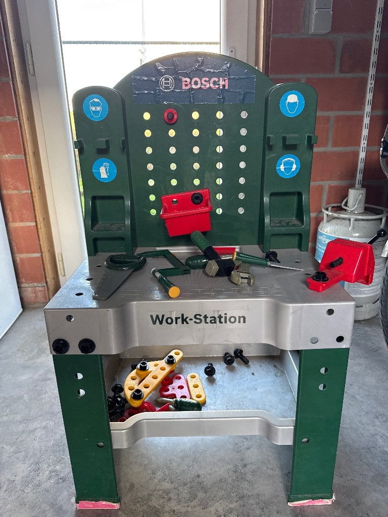 Bosh werkbank speelgoed, Kinderen en Baby's, Ophalen, Gebruikt