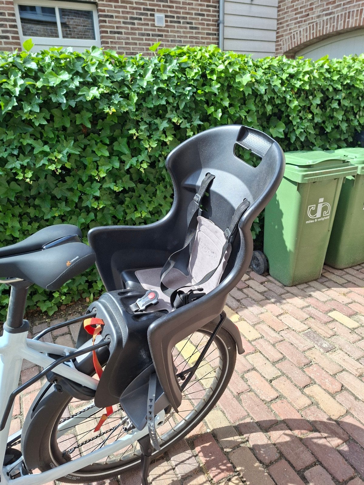 Fietsstoel achterzit, Enlèvement, Utilisé, Siège arrière, Boodie