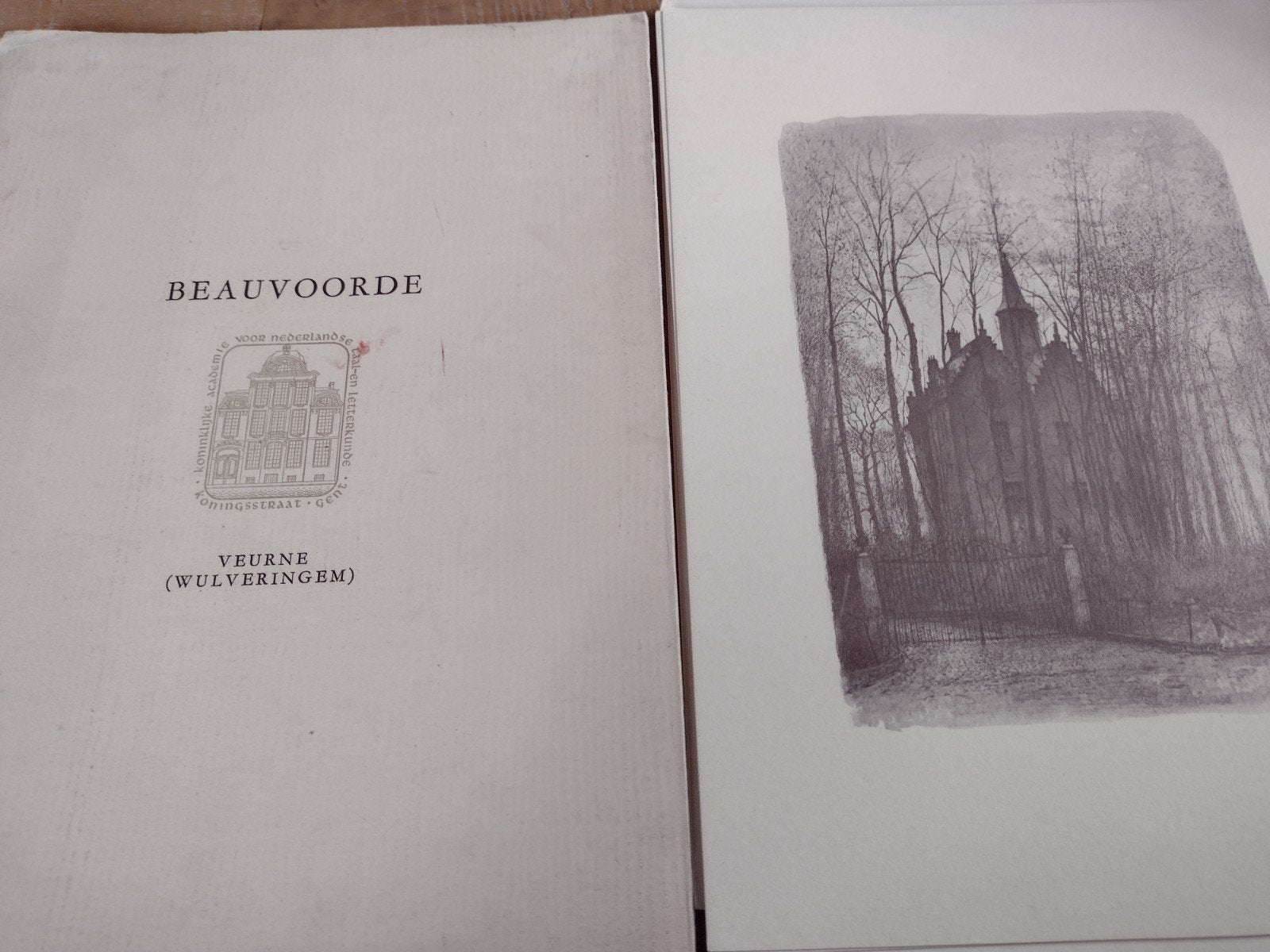 CARTE ARTISTIQUE BEAUVORDE 12 Reproductions FURNES, Livres, Enlèvement ou Envoi, Utilisé, Autres sujets/thèmes