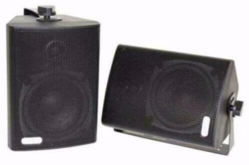 3 Weg Surround Speakers 2 x 45 Watt Zwart, Ophalen of Verzenden, Nieuw, Minder dan 60 watt, Overige merken