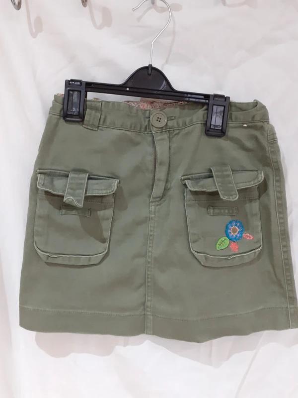 jupe courte kaki prémaman 8 ans, Robe ou Jupe, Utilisé, Fille, Enlèvement ou Envoi