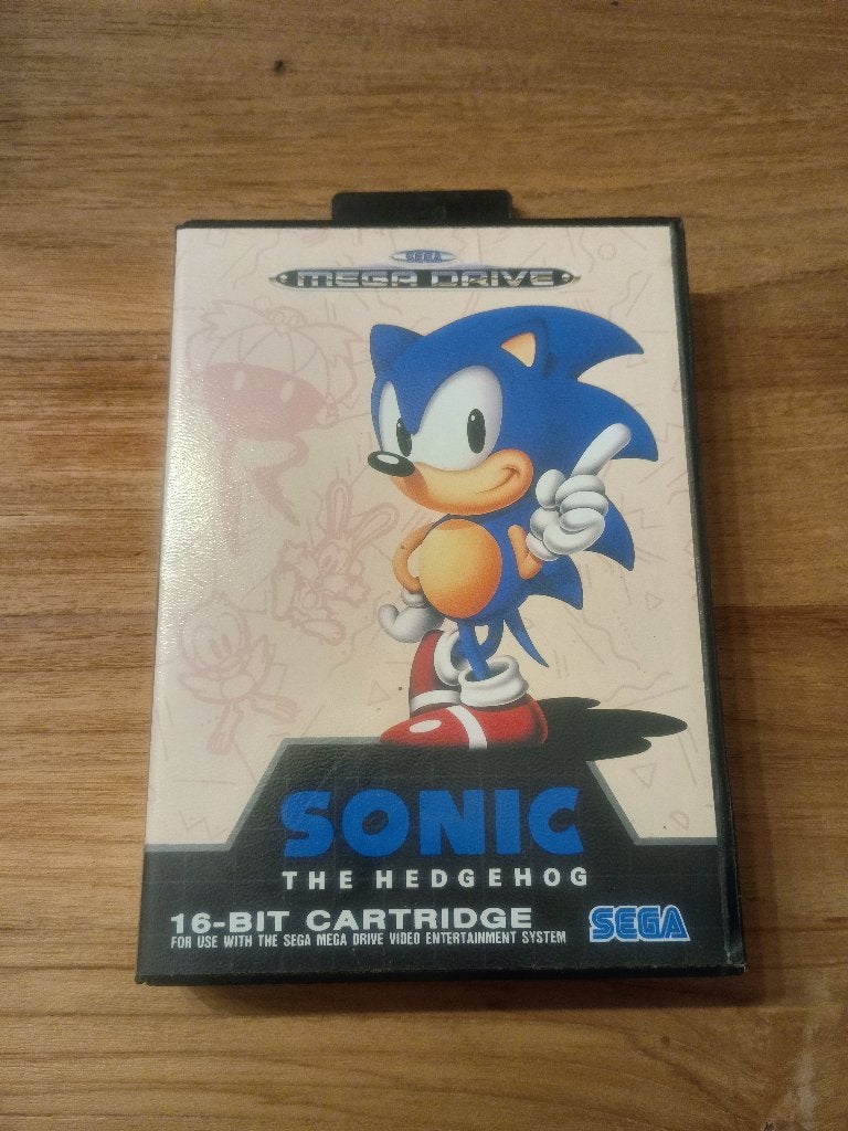Sonic the Hedgehog - Sega MegaDrive - Complet/Compleet (PAL), Games en Spelcomputers, Gebruikt, 1 speler, Ophalen of Verzenden