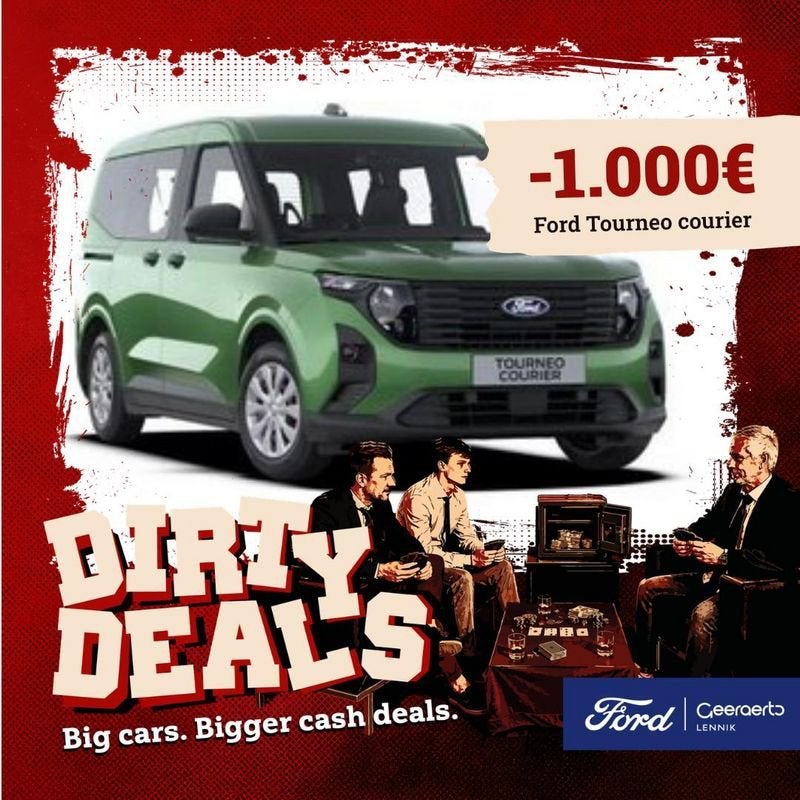 Ford Tourneo Courier, Autos, Neuf, Achat, Entreprise, 5 portes