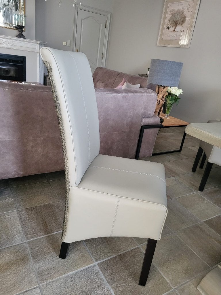 6 stoelen eetplaats, Ophalen, Overige kleuren, Vijf, Zes of meer stoelen, Leer