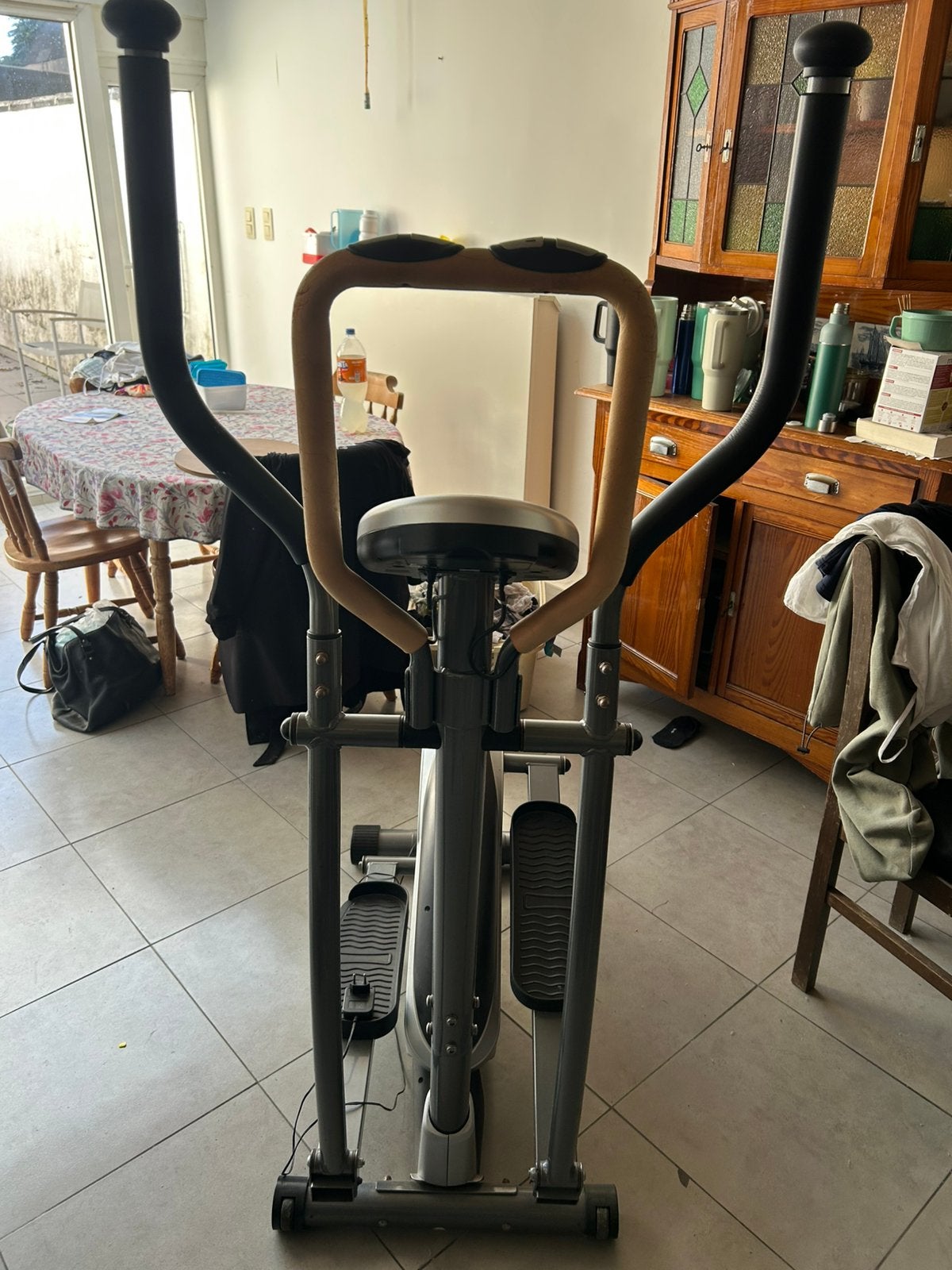 Crosstrainer, Sport en Fitness, Ophalen, Gebruikt, Metaal, Crosstrainer