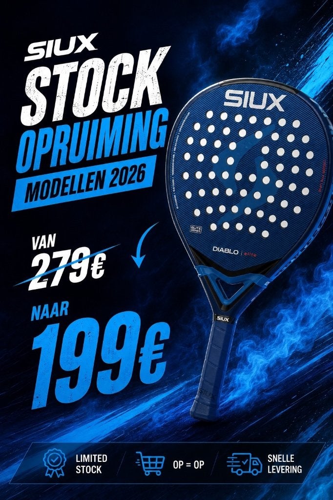 Nouvelle raquette de padel Siux Diablo Elite 2026, Enlèvement ou Envoi, Neuf, Raquette de padel