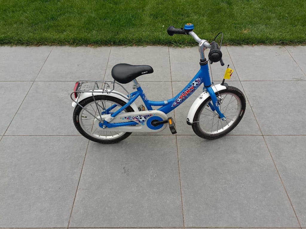 Fiets 16 inch, Fietsen en Brommers, Ophalen, Terugtraprem, Puky, 16 tot 20 inch