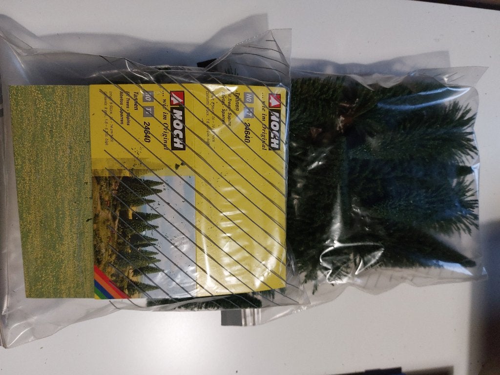 Dennenbomen HO Noch, Hobby en Vrije tijd, Modeltreinen | H0, Gebruikt, Natuur, Gelijkstroom of Wisselstroom, Analoog