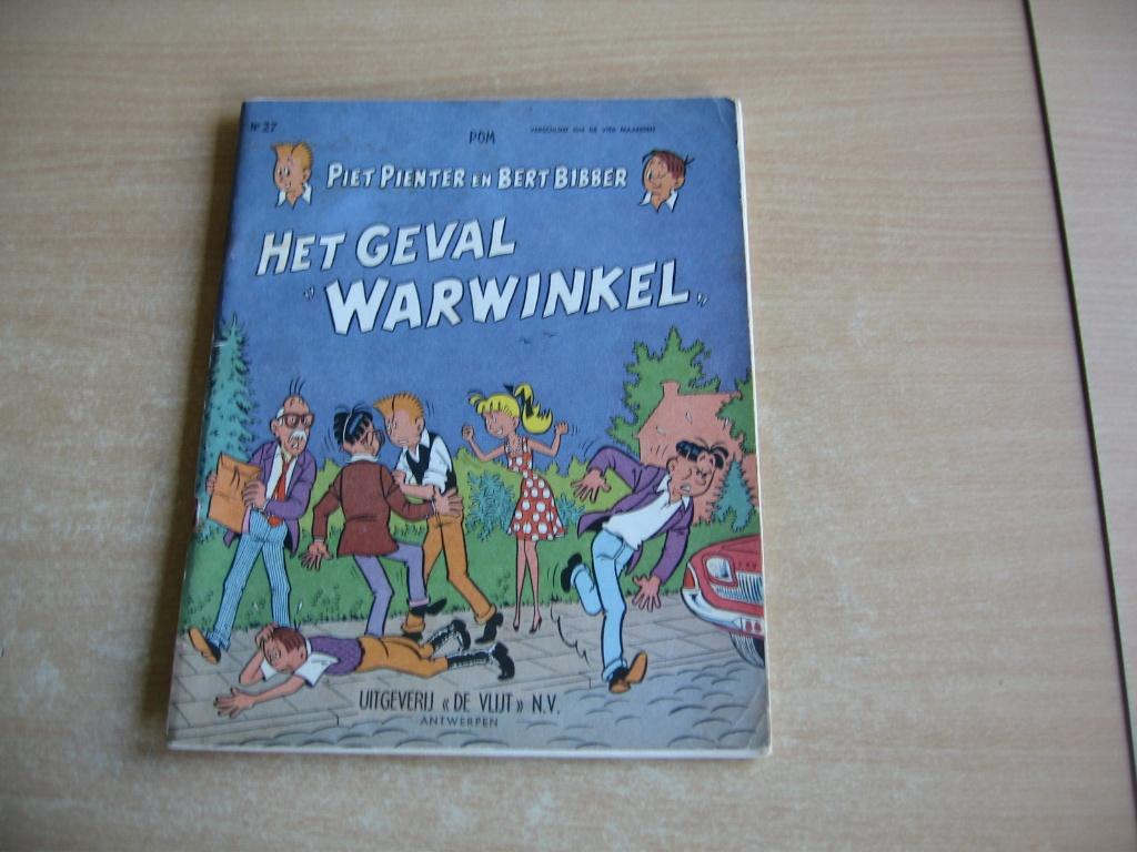 Piet Pienter en Bert Bibber 27 : Het geval Warwinkel - 1e dr, Gelezen, Eén stripboek, Ophalen of Verzenden, POM