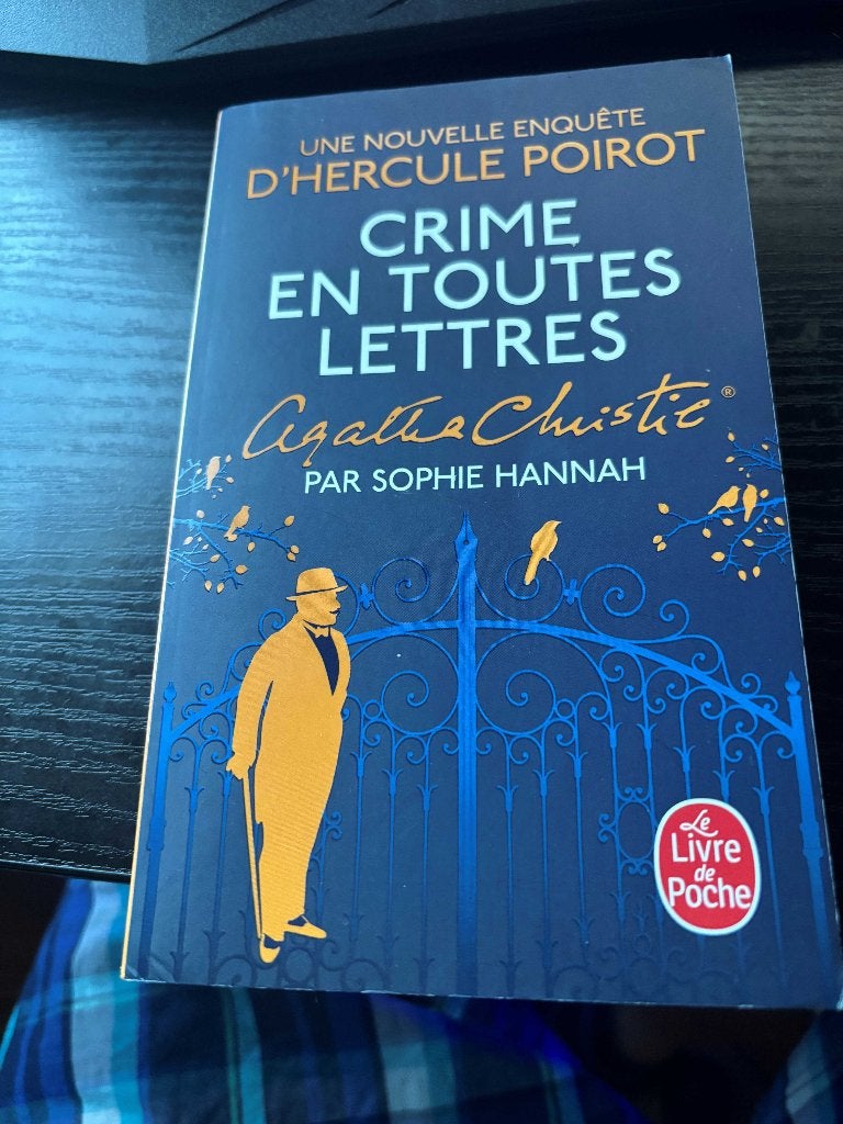 Crime en toutes lettres d'Agatha Christie., Livres, Enlèvement ou Envoi, Comme neuf, Sophie Hannah