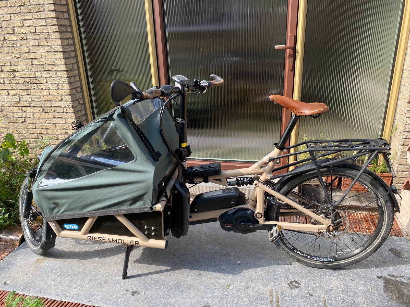 Riese & Müller Load NuVinci HS – 2 Bosch PowerPack 500, Fietsen en Brommers, Ophalen, Gebruikt, Goederen, Overige merken
