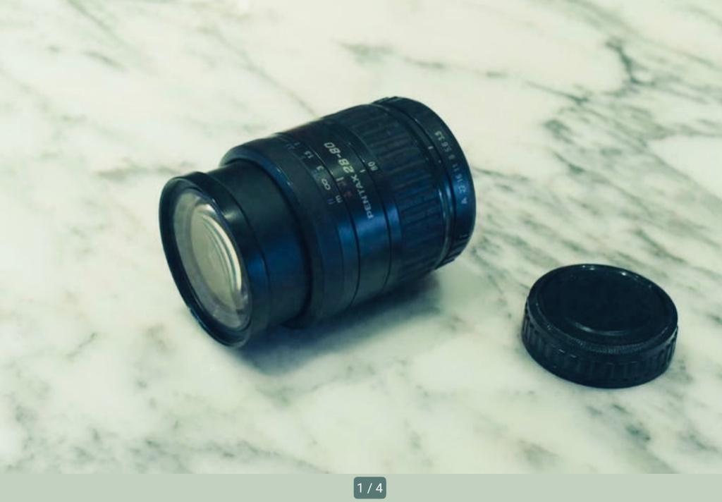 Pentax FA 28-80MM F/3.5-5.6 SMC zoomlens, Ophalen of Verzenden, 1980 tot heden, Lens of Lenzen