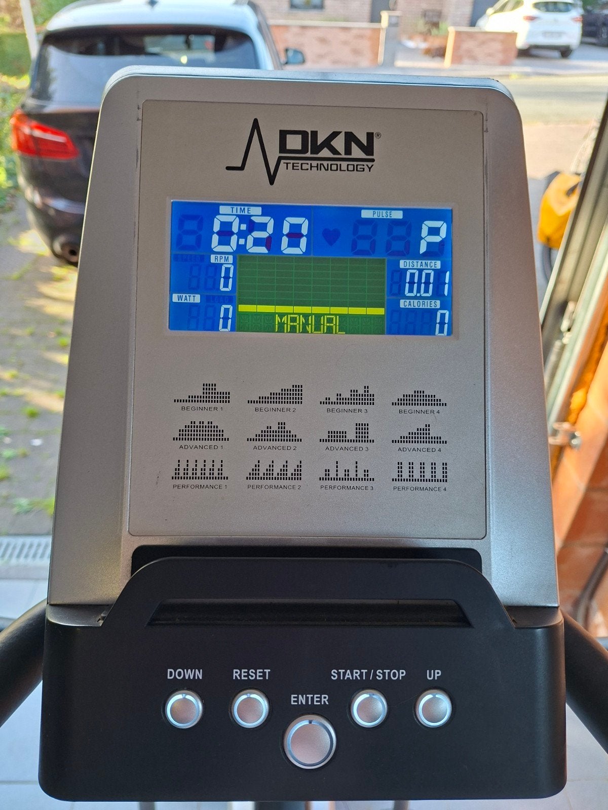 Cross Trainer, Enlèvement, Utilisé, Métal, Vélo elliptique