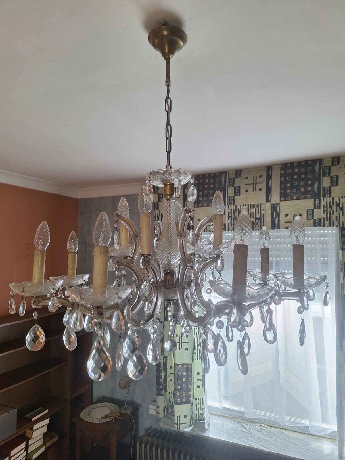 2 kroonluchters, Huis en Inrichting, Lampen | Kroonluchters, Ophalen