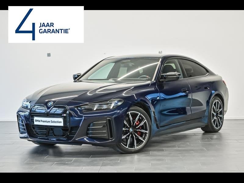 BMW i4 M50 xDrive Gran Coupé/M-Sport Pro, Auto's, Zwart, 544 pk, Blauw, 402 kW