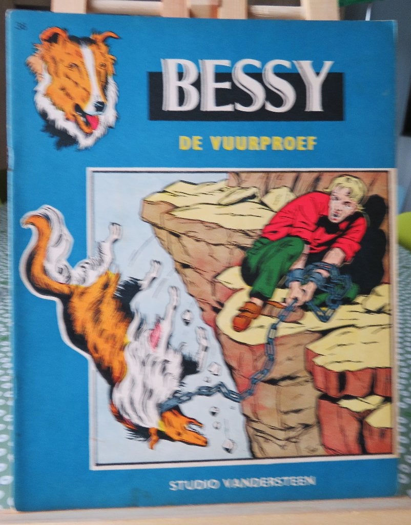 Bessy nr 38 De vuurproef 1 druk., Enlèvement ou Envoi, Utilisé, Willy vandersteen