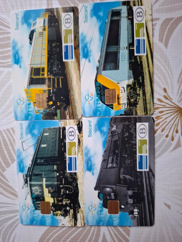 4 treinen nmbs, Verzamelen, Ophalen of Verzenden