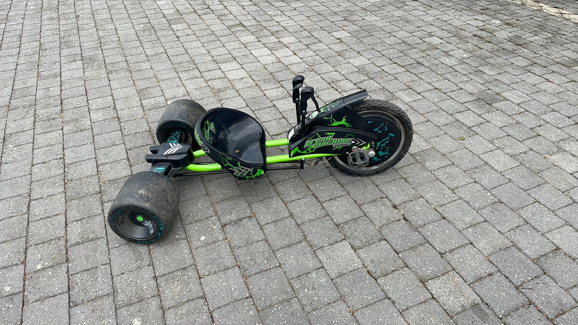 Drifte green machine, Enlèvement, Utilisé