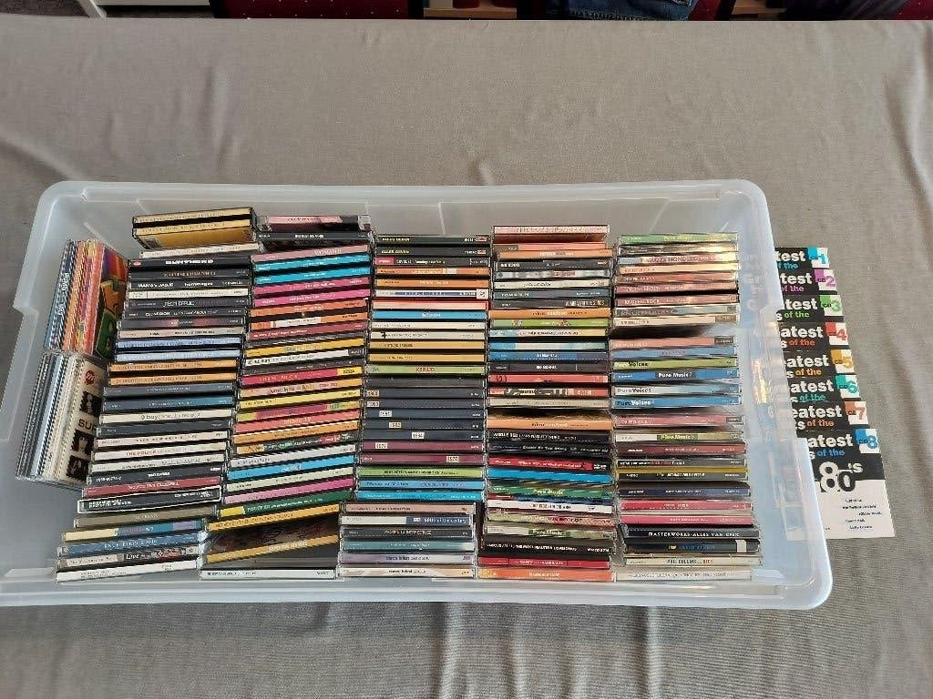 Lot van 190 CD's pop - rock - verzamel, Ophalen, Gebruikt, Pop, Album