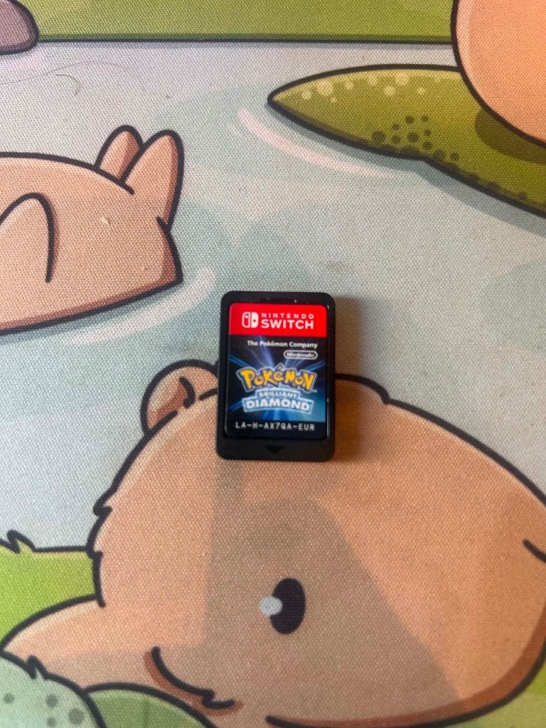 switch pokemon brilliant diamond, Gebruikt, Eén computer, 3 spelers of meer, Vanaf 7 jaar