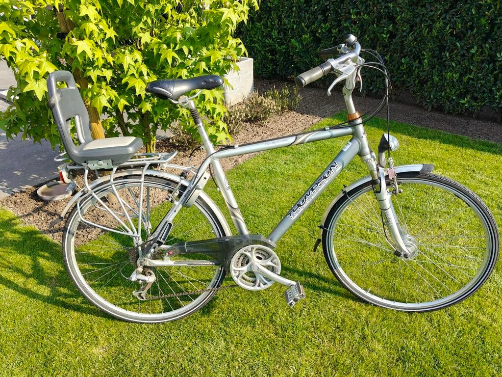 Thompson herenfiets eventueel inclusief kinderstoeltje, Enlèvement
