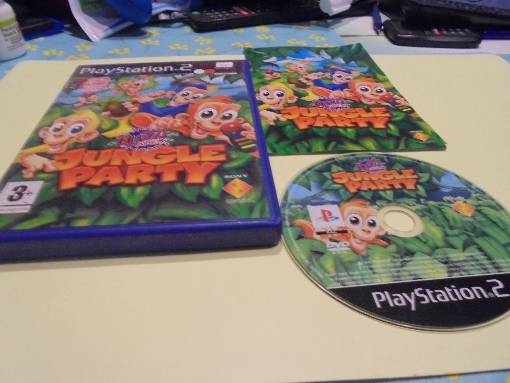 Playstation 2 Buzz! Junior Jungle Party (CIB), Games en Spelcomputers, 3 spelers of meer, Ophalen of Verzenden, Zo goed als nieuw