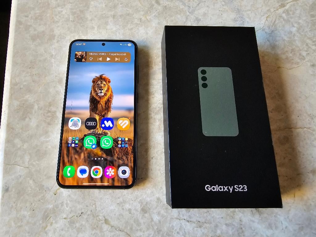 Galaxy S23 256GB groen+Smart view cover+ Extra, Télécoms, Téléphonie mobile | Samsung, 10 mégapixels ou plus, Enlèvement ou Envoi