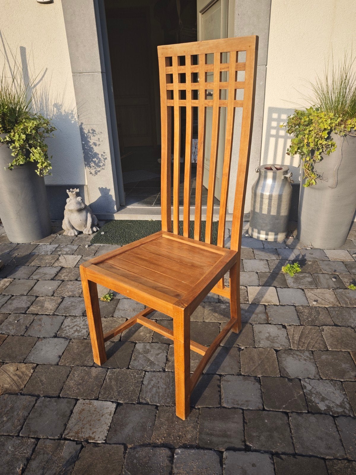 Chaises en tek (4 pc), Maison & Meubles