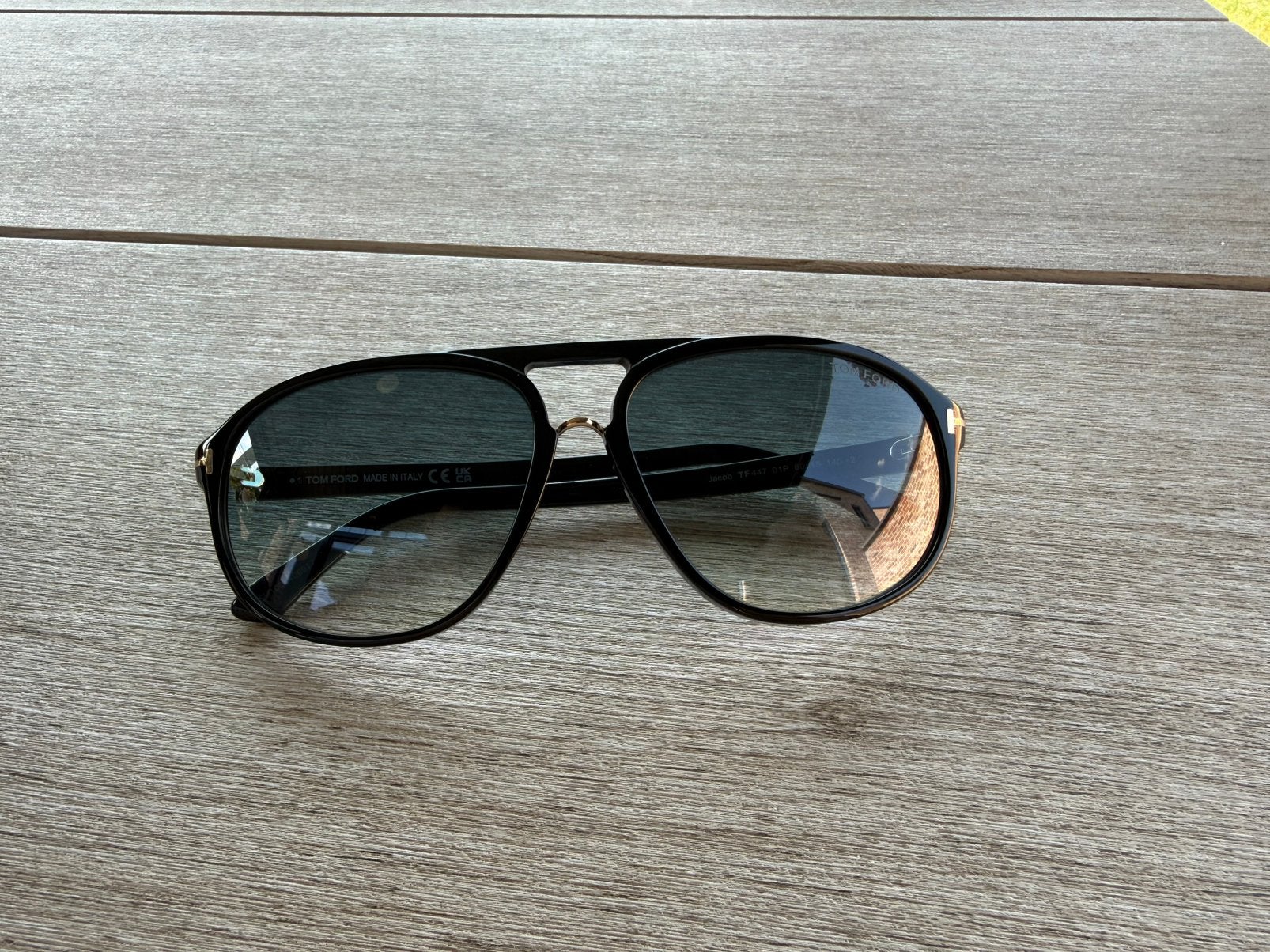 Tom Ford TF447 Jacob Polarized Zonnebril | Nieuwstaat, Ophalen, Nieuw, Zonnebril