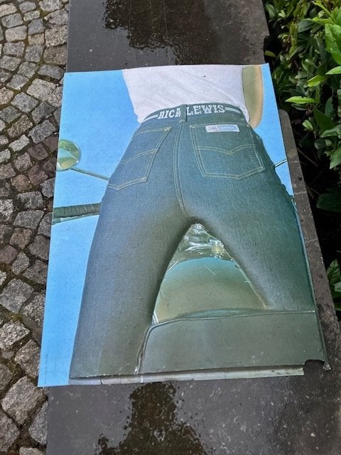 PUBLICITÉ VINTAGE RICA LEWIS PROBABLEMENT DES ANNÉES 70, Enlèvement ou Envoi, Autres types