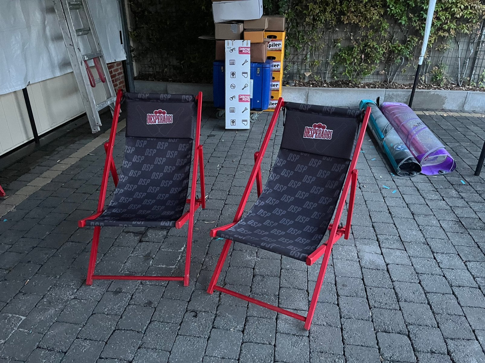 Standstoelen desperado - set van 4, Ophalen, Zo goed als nieuw