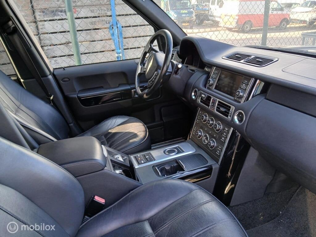 Stoelen Range Rover L322 2012 Zwart Leer Zetels Achterbank, Auto-onderdelen, Land Rover, Ophalen of Verzenden, Gebruikt, Land Rover