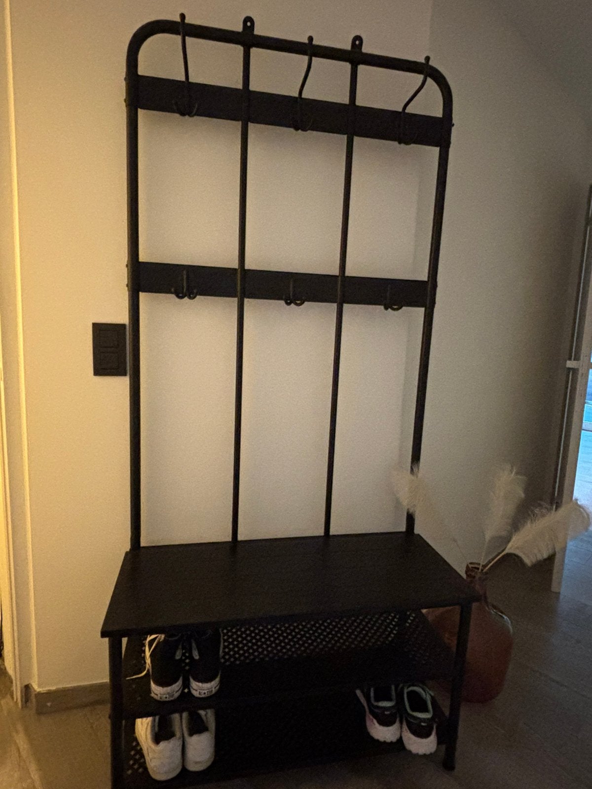 Ikea kapstok met bankje, Huis en Inrichting, Ophalen, Zo goed als nieuw, Staande kapstok, 150 tot 200 cm