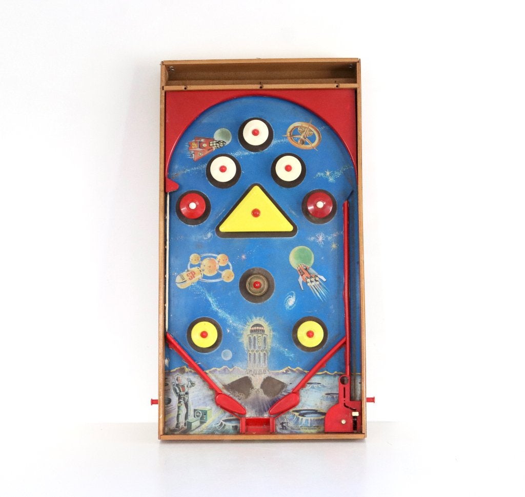 Antieke flipperkast, Antiek en Kunst, Ophalen