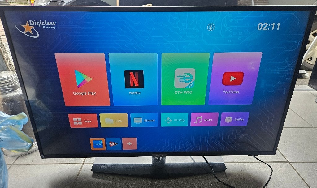 Tv philips 43pouce, TV, Hi-fi & Vidéo, Enlèvement, Philips