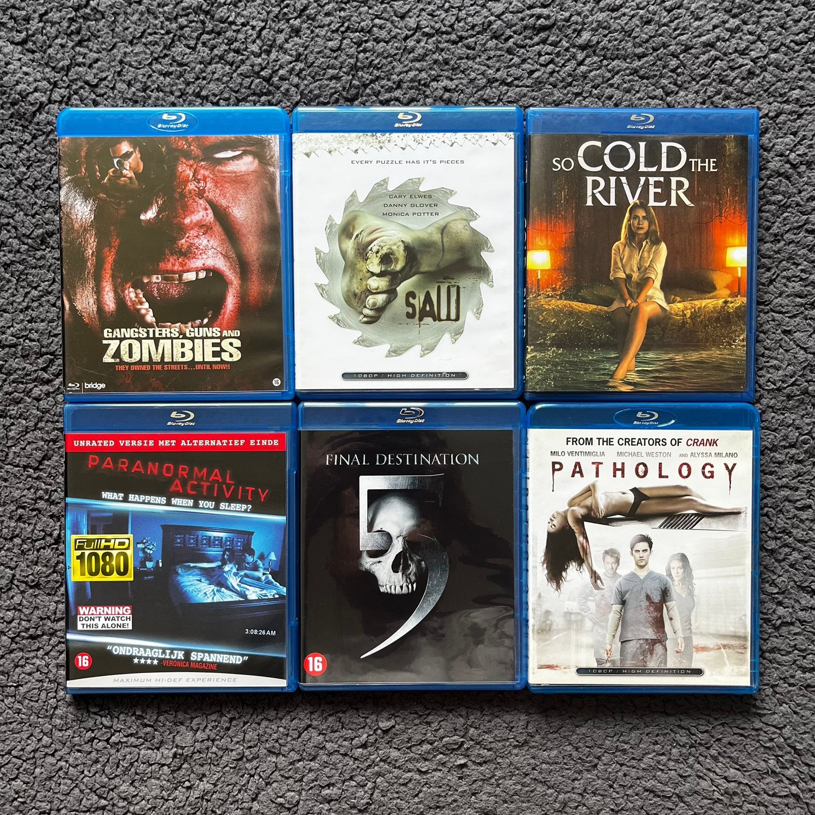 Horror blu-ray verzameling/lot, Cd's en Dvd's, Blu-ray, Horror, Film, Ophalen of Verzenden, Zo goed als nieuw
