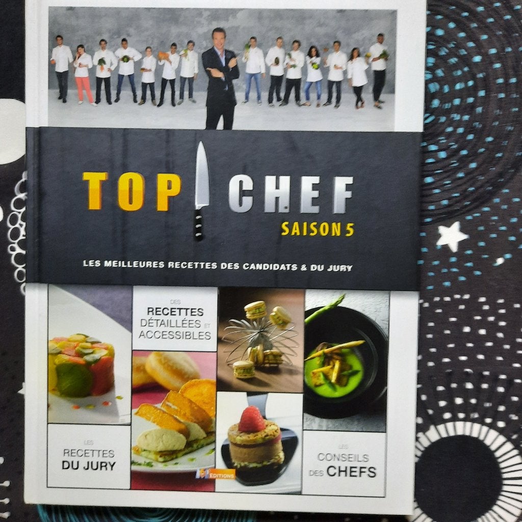 Livre top chef, Enlèvement ou Envoi, Comme neuf