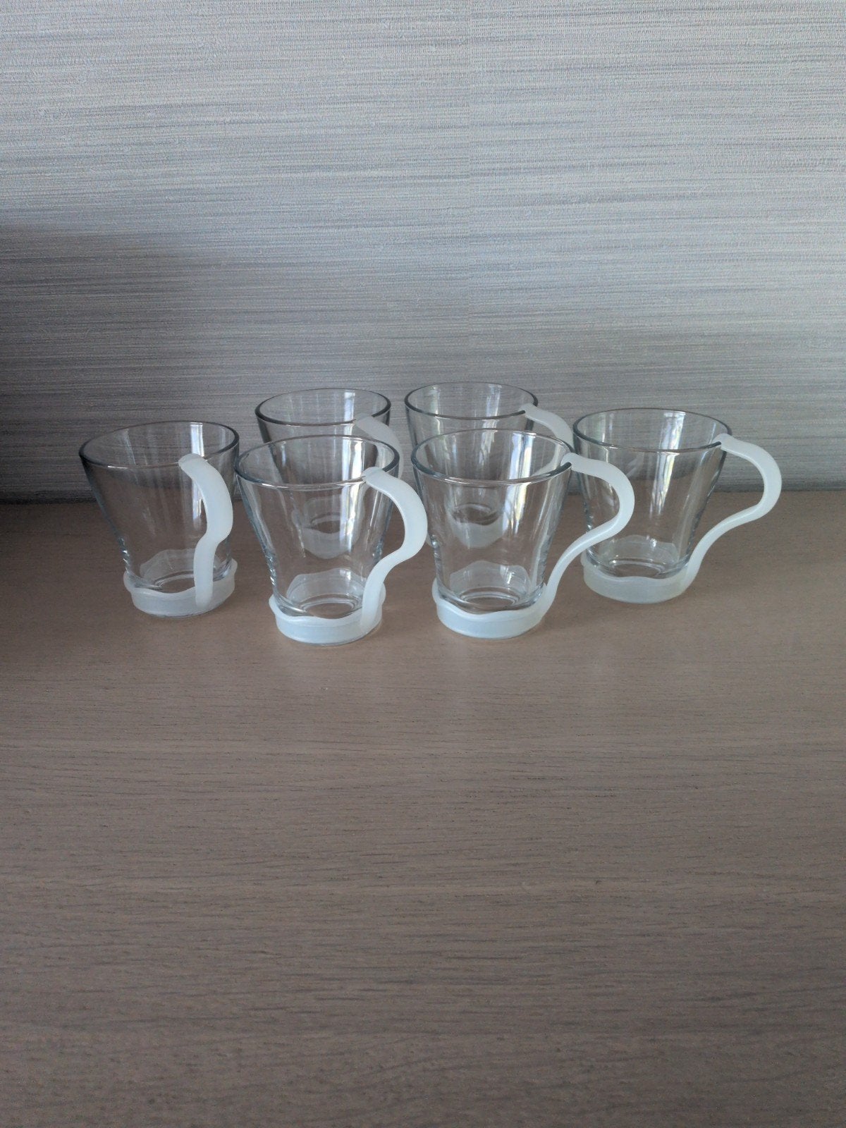 theeglazen met afneembare vaten, Maison & Meubles, Cuisine | Vaisselle, Verre ou Verres, Verre, Enlèvement, Utilisé